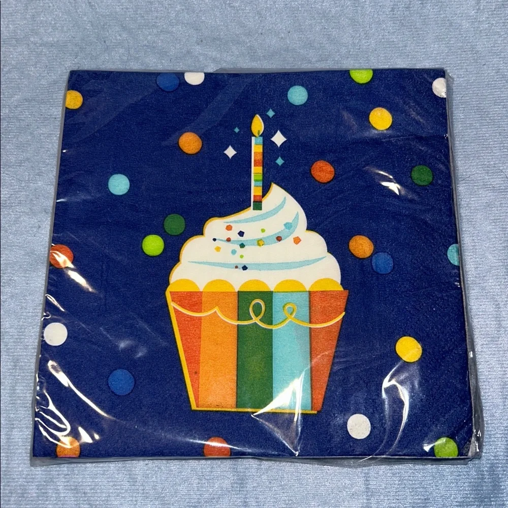 Happy Birthday Party Set Contains Cups Napkins Banner Balloons Candles Cutlery